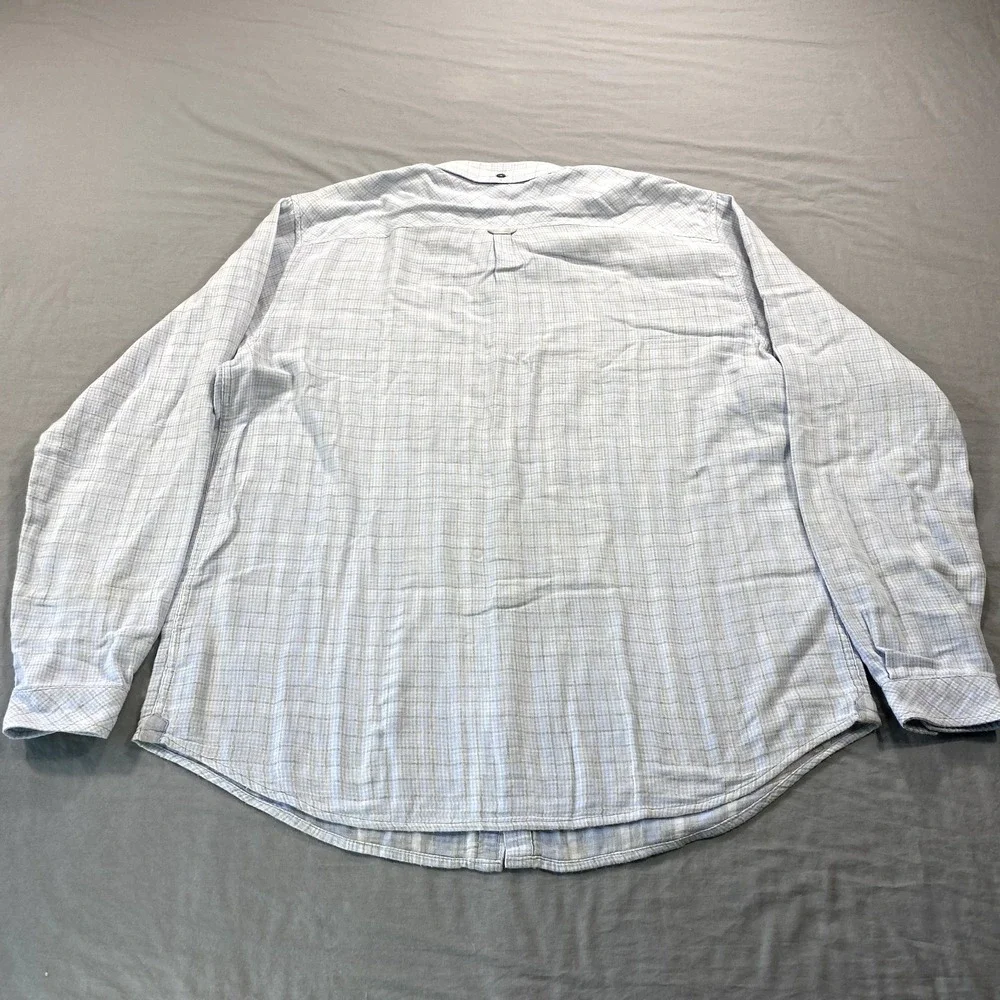 VINTAGE Carbon 2 Cobalt Shirt Mens Large Blue Casual Button Up Adult - Picture 2 of 9
